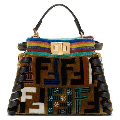 fendi whipstitch bag|Shop the Fendi Peekaboo Bag for Women.